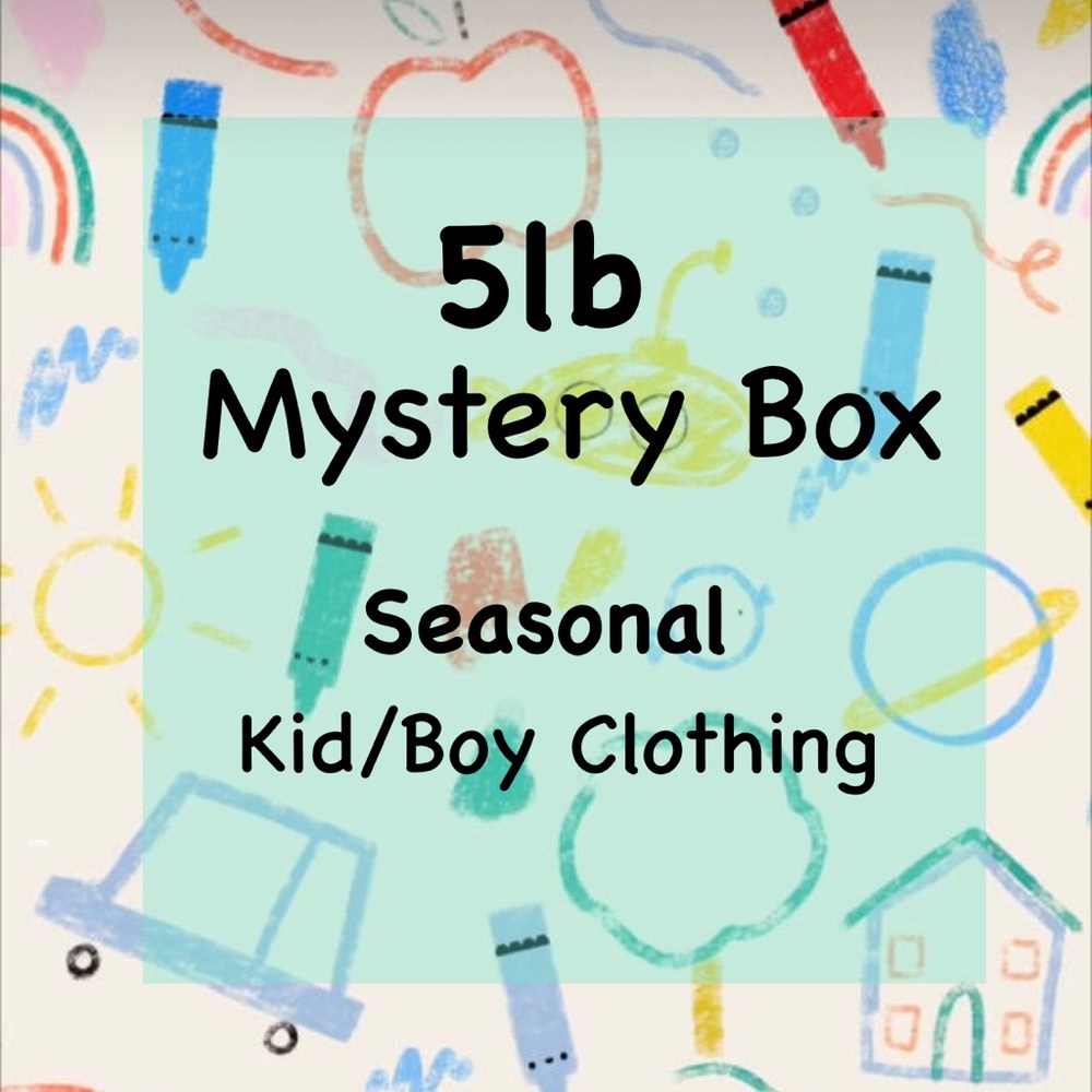 5lb Mystery Box Toddler Kid Boy Seasonal Clothing